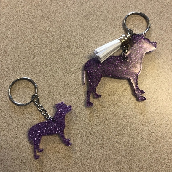 Handmade Baby Dog Keychain - Picture 3 of 6